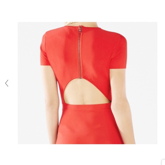 BCBG Skater Dress with Back Cut-out - Picture 2 of 7